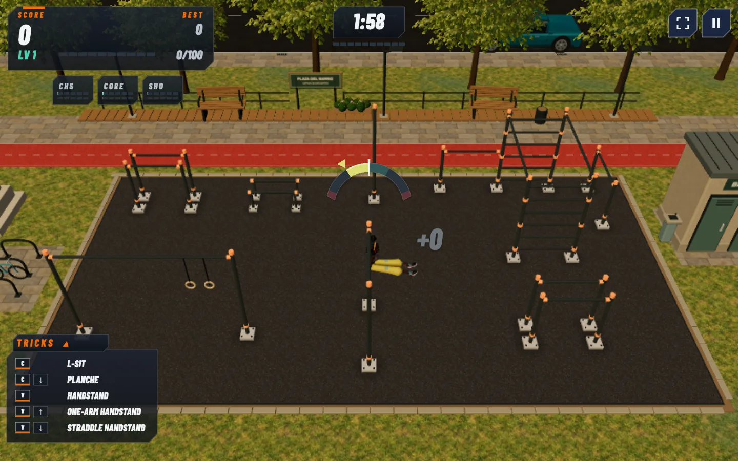 Street Workout, screenshot 2