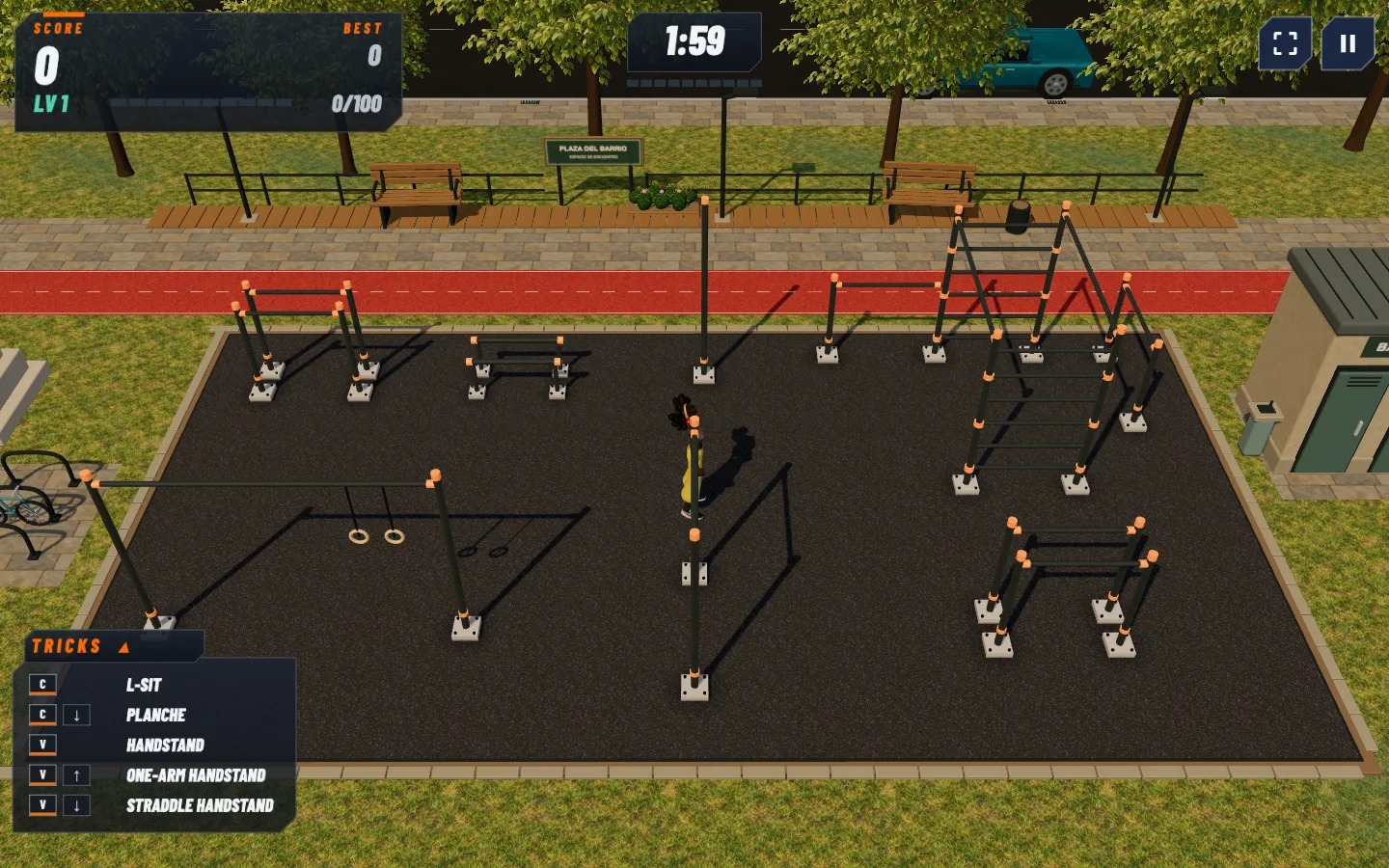 Street Workout, screenshot 1